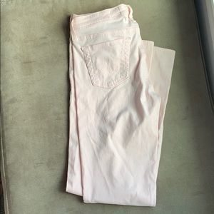 Light Pink AG Adriano Goldschmied Jeans sz 28R
